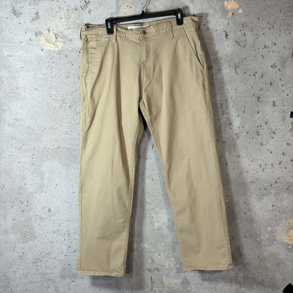 Signature by Levi Strauss & Co. Men's S67 Athletic Fit Khaki Pants 36x30